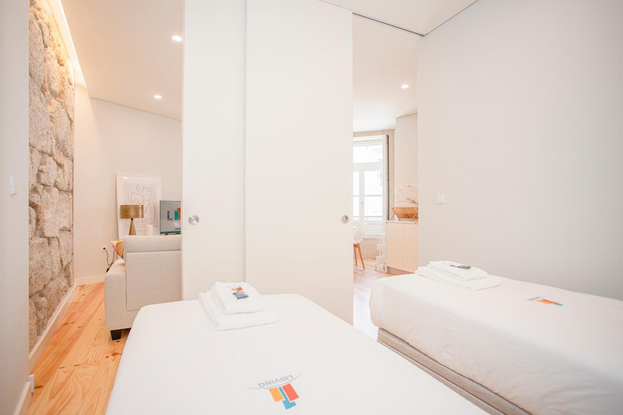 Liiiving In Porto - Aliados Stone Apartment מראה חיצוני תמונה