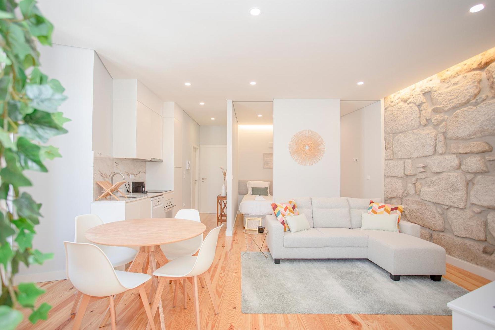 Liiiving In Porto - Aliados Stone Apartment מראה חיצוני תמונה