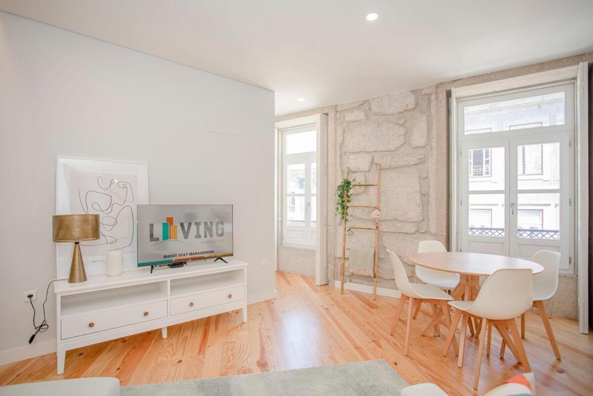 Liiiving In Porto - Aliados Stone Apartment מראה חיצוני תמונה