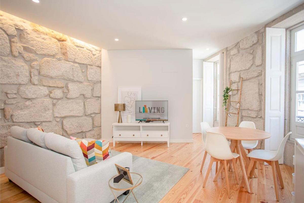 Liiiving In Porto - Aliados Stone Apartment מראה חיצוני תמונה